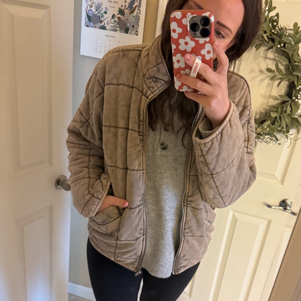 Dolman Quilted Jacket